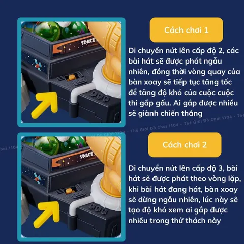Máy gắp thú phi hành gia nhiều người chơi mẫu mới năm 2024, có nhạc, tặng gấu, lật đật, xe, bóng
