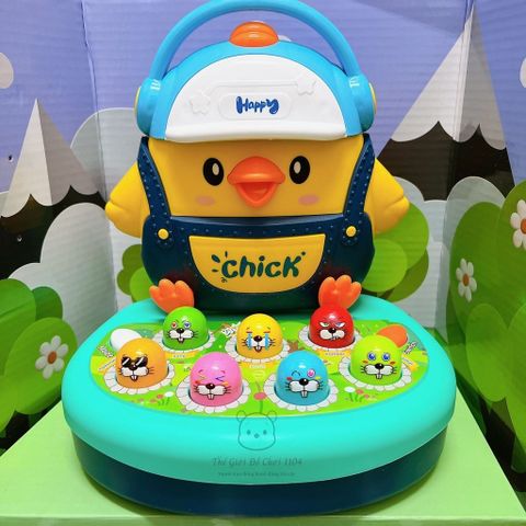 Đồ Chơi Gà Con Đập Chuột Vui Nhộn - Trò Chơi Kích Thích Phản Xạ & Phát Triển Vận Động Cho Bé Từ 3 Tuổi
