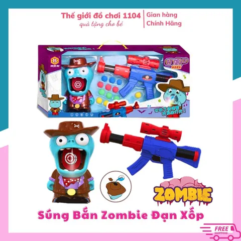 Đồ chơi tiêu diệt Zombie Bằng Bi Xốp – Đồ Chơi An Toàn, Phát Triển Trí Tuệ Cho Bé