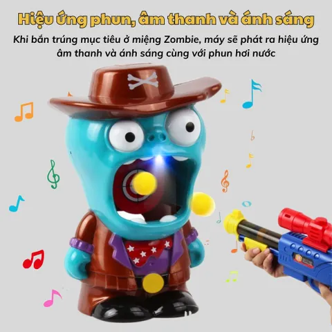 Đồ chơi tiêu diệt Zombie Bằng Bi Xốp – Đồ Chơi An Toàn, Phát Triển Trí Tuệ Cho Bé