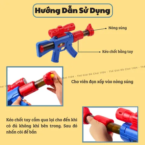 Đồ chơi tiêu diệt Zombie Bằng Bi Xốp – Đồ Chơi An Toàn, Phát Triển Trí Tuệ Cho Bé