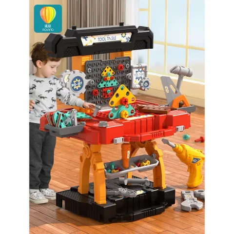 Đồ chơi sửa chữa cho bé trai TOOL BOX Vali kỹ sư lắp ráp vặn ốc vít cho bé Tập làm kỹ sư Thegioidochoi1104