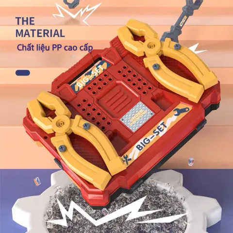 Đồ chơi sửa chữa cho bé trai TOOL BOX Vali kỹ sư lắp ráp vặn ốc vít cho bé Tập làm kỹ sư Thegioidochoi1104