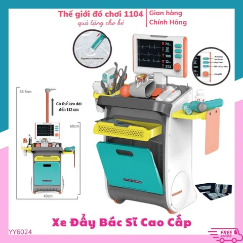 Bộ Đồ Chơi Bác Sĩ Phiên Bản Nâng Cấp - Sự Lựa Chọn Hoàn Hảo Cho Bé Yêu Thích Nhập Vai