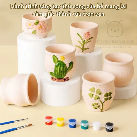 Bộ Dụng Cụ Làm Gốm Cho Bé DIY Pottery Machines - Khơi Dậy Sự Sáng Tạo Nghệ Thuật