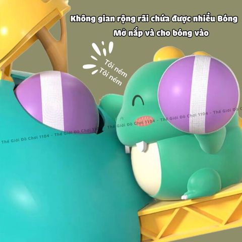 Đồ Chơi Bắn Bóng Dính Khủng Long Quốc Tế - Trò Chơi Giải Trí An Toàn, Giảm Căng Thẳng Cho Trẻ Em và Người Lớn