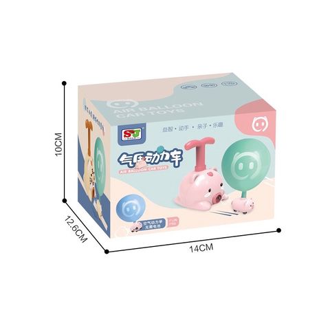 Đồ chơi bơm bóng bay hình lợn dễ thương cho bé giá rẻ tphcm - thế giới đồ chơi 1104
