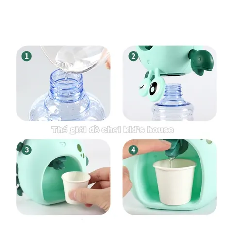Bình lọc nước uống cho bé hình cua dễ thương nhựa an toàn TPHCM