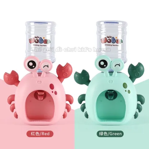 Bình lọc nước uống cho bé hình cua dễ thương nhựa an toàn TPHCM