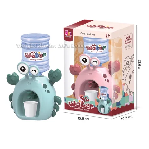 Bình lọc nước uống cho bé hình cua dễ thương nhựa an toàn TPHCM