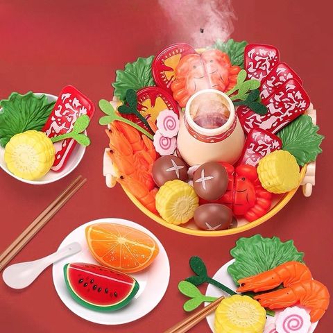 Đồ chơi mô phổng nồi lẩu nấu ăn cho bé nhiều chi tiết, mô hình đồ chơi nhà bếp, thế giới đồ chơi 1104