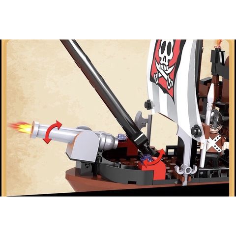 [HOT] Bộ Đồ Chơi Lego Lắp Ráp Tàu Cướp Biển Giá Rẻ TPHCM