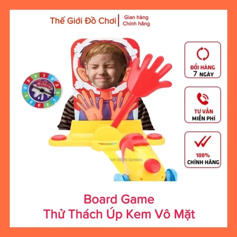 Trò Chơi Giải Trí Thử Thách Úp Kem Vô Mặt Pie Face Cannon TP.HCM