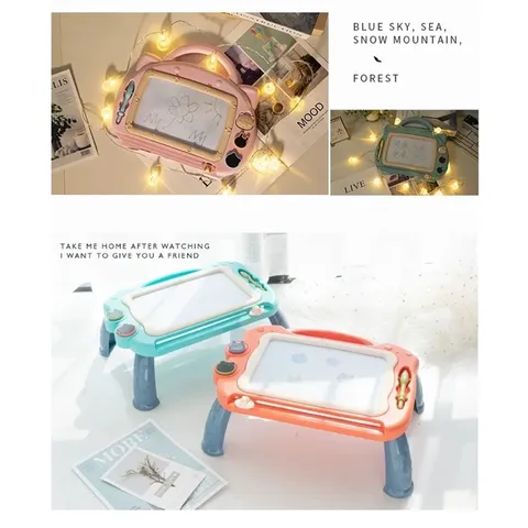 Đồ chơi bảng vẽ nam châm nhiều màu tự xoá cho bé có 3 tính năng để bảng tphcm