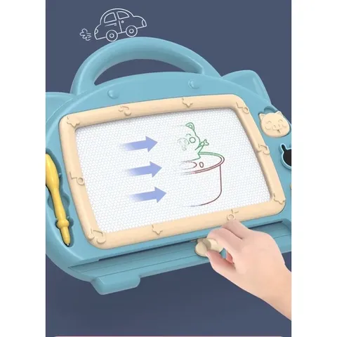 Đồ chơi bảng vẽ nam châm nhiều màu tự xoá cho bé có 3 tính năng để bảng tphcm