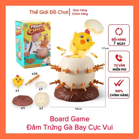 Board game trò chơi giải trí đâm trứng gà bay cực vui nhộn TpHCM