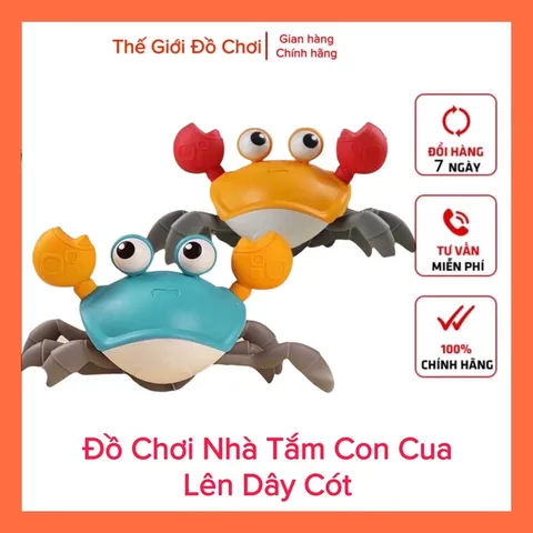 Đồ chơi nhà tắm con cua lên dây cót cho bé TPHCM