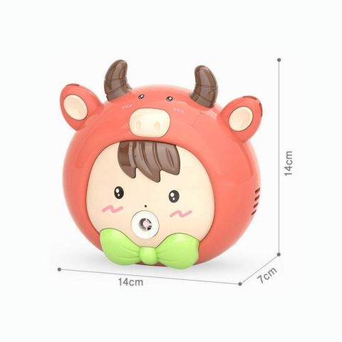 Máy Thổi Bong Bóng Hình Con Bò Cho Bé - Đồ Chơi Máy Ảnh Tạo Bong Bóng Xà Phòng Có Dây Đeo, Cho Trẻ Từ 3 Tuổi Trở Lên