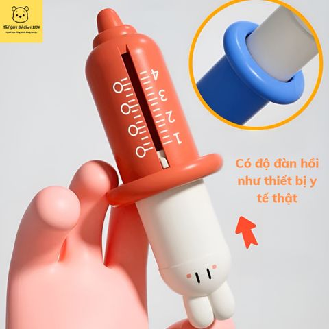 Hộp đồ chơi bác sĩ hình thỏ cao cấp 14 chi tiết cho bé trai, bé gái từ 3 tuổi - Đồ chơi giáo dục mô phỏng nghề bác sĩ vui nhộn