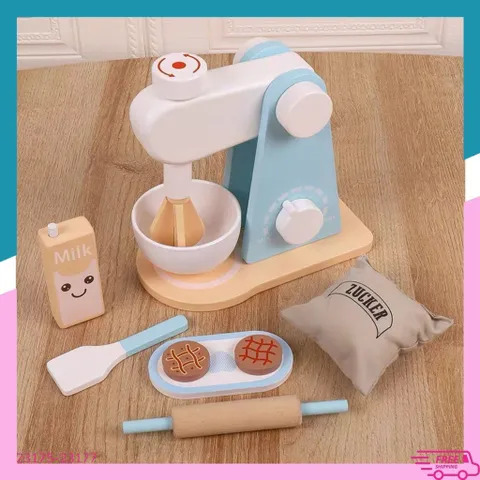 Đồ Chơi Máy Pha Cà Phê Bằng Gỗ - Quầy Nước Thẻ Nhỏ Tương Tác - Đồ Chơi Nấu Ăn An Toàn Cho Trẻ Em 3 Tuổi Trở Lên