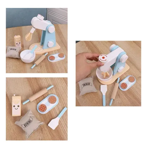 Đồ Chơi Máy Pha Cà Phê Bằng Gỗ - Quầy Nước Thẻ Nhỏ Tương Tác - Đồ Chơi Nấu Ăn An Toàn Cho Trẻ Em 3 Tuổi Trở Lên