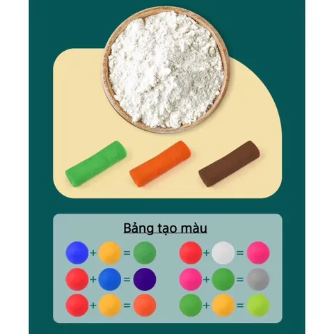 Đồ chơi đất nặn làm mì, khủng long Fancy Clay, 26 chi tiết kèm khuông và đất sét, thế giới đồ chơi 1104
