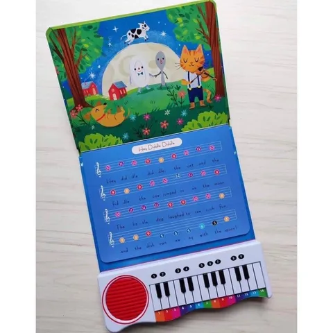 [HOT] Sách đàn Piano cho bé giúp bé vừa học vừa chơi có 7 bài hát phát triển trí tuệ cho bé tphcm