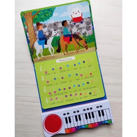 [HOT] Sách đàn Piano cho bé giúp bé vừa học vừa chơi có 7 bài hát phát triển trí tuệ cho bé tphcm