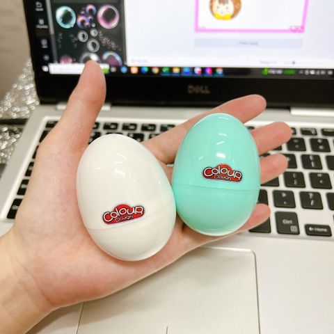 Bộ 4 Quả Trứng Đất Sét Colour Dough - Đất Nặn An Toàn Cho Bé, Đất Nặn Nhiều Màu Sắc Phát Triển Sáng Tạo Trẻ Em Từ 3 Tuổi