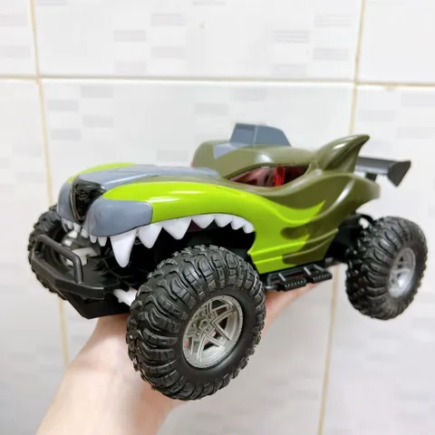 Xe điều khiển địa hình chó sói, 7 động tác, có sạc, xe ô tô điều khiển tốc độ cao