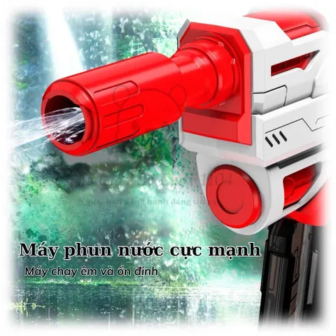 Súng phun nước điện BUAST tự động giá rẻ, đồ chơi sung nước áp lực mạnh [Hộp đẹp]