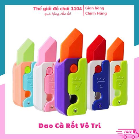 Dao cà rốt trọng lực 3D giá rẻ đồ chơi vô tri