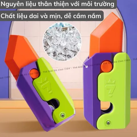 Dao cà rốt trọng lực 3D giá rẻ đồ chơi vô tri