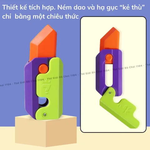 Dao cà rốt trọng lực 3D giá rẻ đồ chơi vô tri
