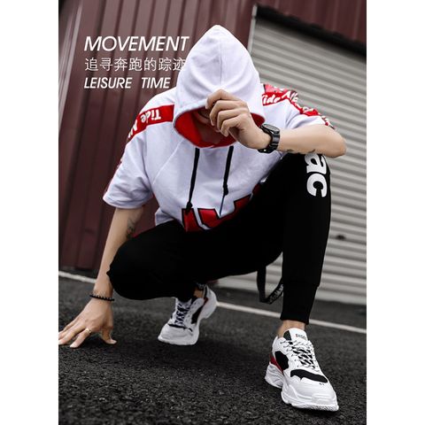 Giày Sneaker Nam G22 Trắng Đỏ - Da Cao Cấp Thoáng Khí, Phong Cách Trẻ Trung, Đi Học Đi Chơi, Dây Buộc Thể Thao