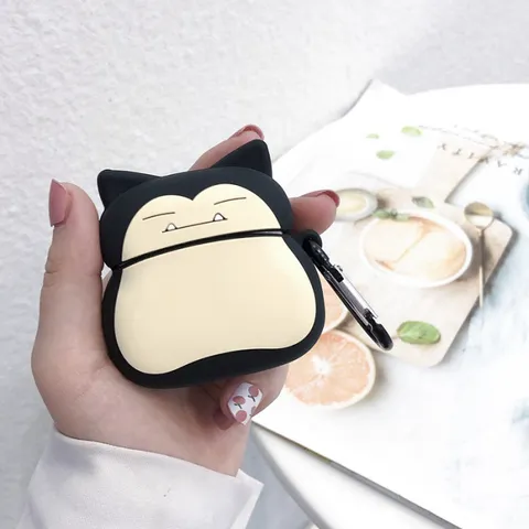 Vỏ Bọc AirPods Silicon Dẻo - Mèo Béo Pokemon Cho AirPods 1 2 PRO - Phụ Kiện Tai Nghe Siêu Cute