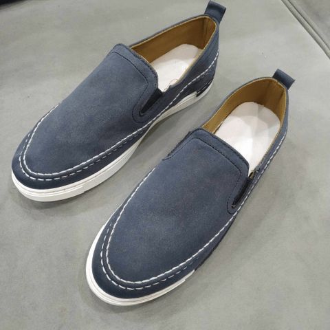 Giày Lười Vải Nam Slip-on G17 - Phong Cách Cá Tính, Đế Cao Su Chống Trơn Trượt, Dễ Phối Đồ, Thời Trang Nam