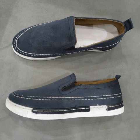 Giày Lười Vải Nam Slip-on G17 - Phong Cách Cá Tính, Đế Cao Su Chống Trơn Trượt, Dễ Phối Đồ, Thời Trang Nam