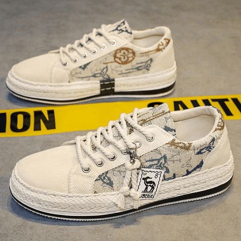 Giày sneaker nam Mã 525D Thổ Cẩm phong cách trẻ trung - Thiết kế độc đáo, êm ái, bền bỉ, phù hợp đi học và đi chơi