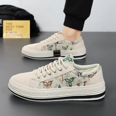 Giày sneaker nam Mã 525D Thổ Cẩm phong cách trẻ trung - Thiết kế độc đáo, êm ái, bền bỉ, phù hợp đi học và đi chơi