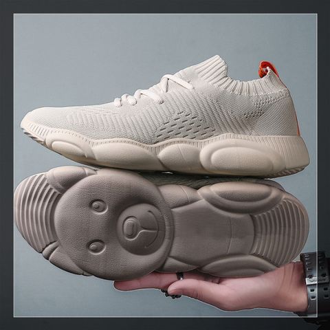 Giày Thể Thao Nam Sneaker G12 - Cổ Thấp, Đế Bằng, Thoáng Khí, Phong Cách Hàn Quốc, Lý Tưởng Đi Học và Đi Chơi, Màu Kem Sang Trọng