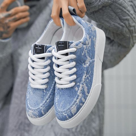 Giày Sneaker Thể Thao Nam Vải Xanh Mã 333 Thời Trang Học Đường - Dễ Phối Đồ, Đảm Bảo Chất Lượng và Giá Tốt