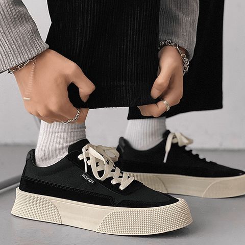 Giày Thể Thao Ulzzang Nam GTT18 - Thiết Kế Năng Động, Thời Trang Hot Trend Dễ Phối Đồ, Chất Lượng Cao Cấp
