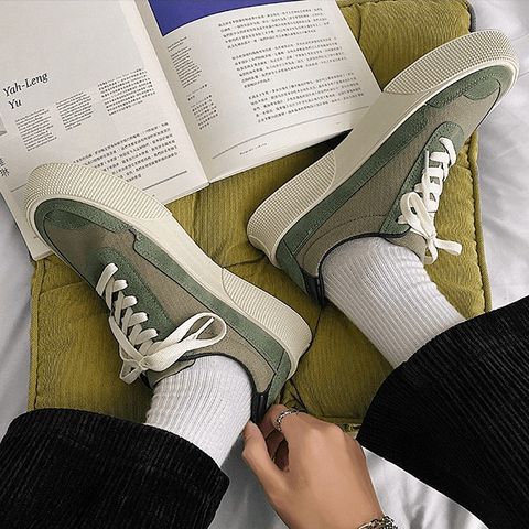 Giày Thể Thao Ulzzang Nam GTT18 - Thiết Kế Năng Động, Thời Trang Hot Trend Dễ Phối Đồ, Chất Lượng Cao Cấp