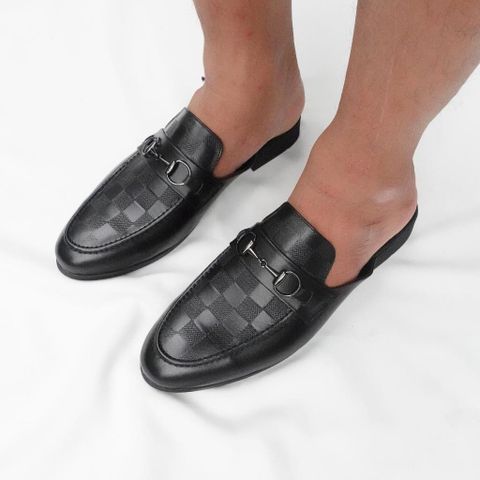 Giày Sục Nam Da Lì Dập Vân Thời Trang, Đế Khâu Chắc Chắn - Dễ Phối Đồ, Phù Hợp Đi Làm, Học, Chơi