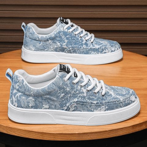 Giày Sneaker Thể Thao Nam Vải Xanh Mã 333 - Mẫu Mới Thời Trang Dễ Phối Đồ, Phong Cách Học Sinh, Đi Chơi Hàng Đẹp Giá Tốt