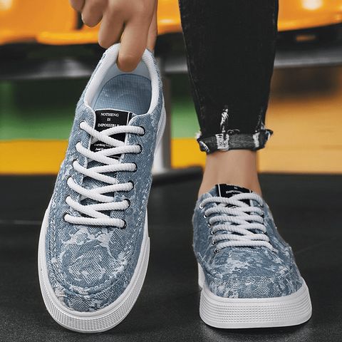 Giày Sneaker Thể Thao Nam Vải Xanh Mã 333 - Mẫu Mới Thời Trang Dễ Phối Đồ, Phong Cách Học Sinh, Đi Chơi Hàng Đẹp Giá Tốt