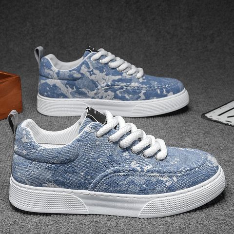 Giày Sneaker Thể Thao Nam Vải Xanh Mã 333 - Mẫu Mới Thời Trang Dễ Phối Đồ, Phong Cách Học Sinh, Đi Chơi Hàng Đẹp Giá Tốt