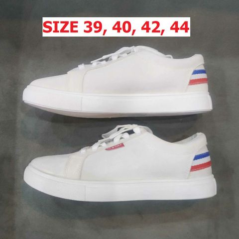 Giày Vải Thể Thao Nam G1 A03 Trắng - Thời Trang Học Sinh, Đi Chơi, Hàng Tồn Kho Có Lỗi Nhỏ, Số Lượng Ít
