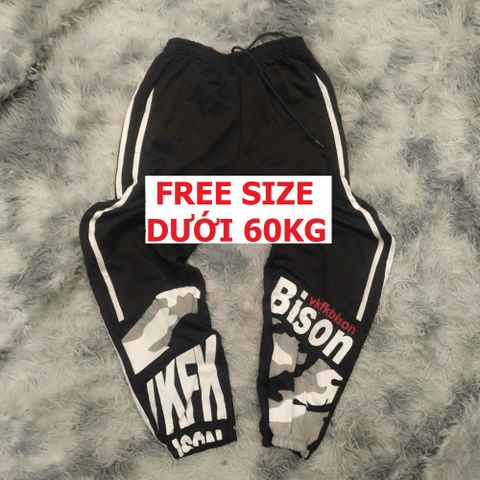 Quần Jogger Thể Thao Unisex FREESIZE Dưới 60kg - Quần Tập Gym Năng Động, Dễ Phối Đồ Cho Nam Nữ, Chất Liệu Mát Mẻ